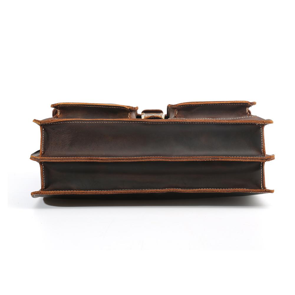 Brown Leather Shoulder Bag | COLMAR