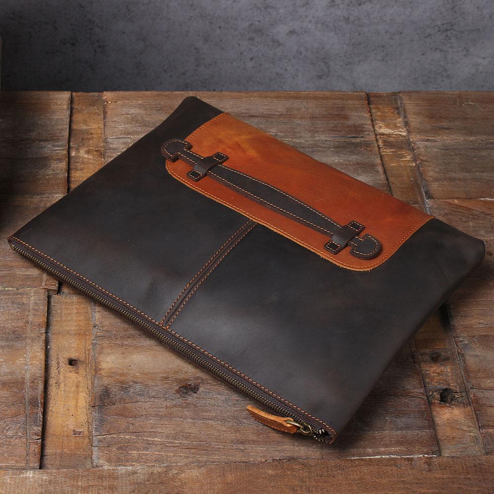 Leather Laptop Pouch | AVIGNON
