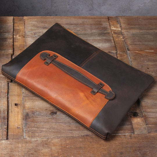 Leather Laptop Pouch | AVIGNON