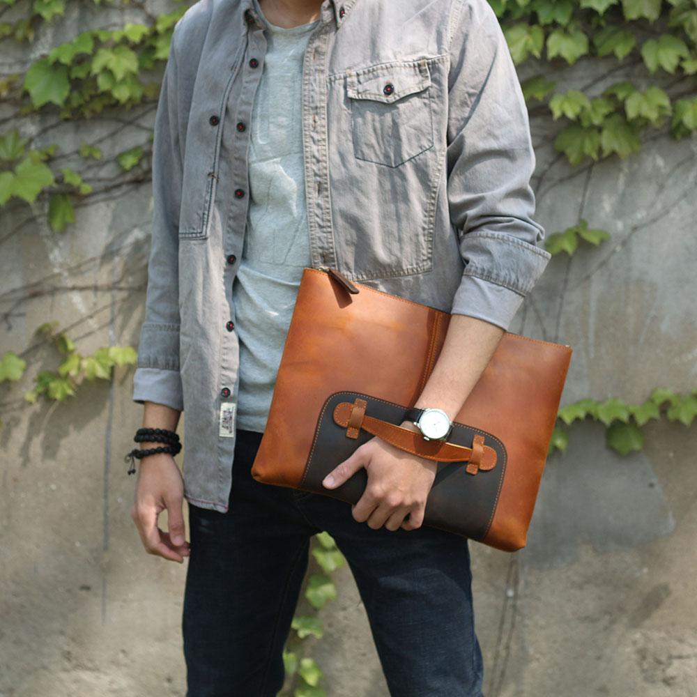 Leather Laptop Pouch | AVIGNON