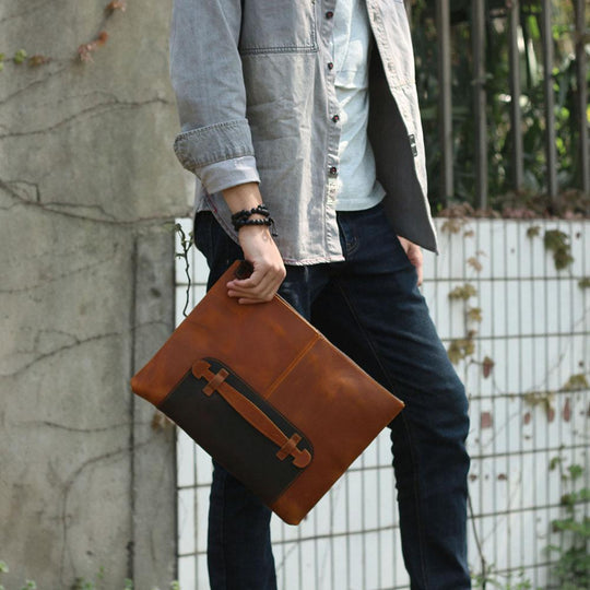 Leather Laptop Pouch | AVIGNON