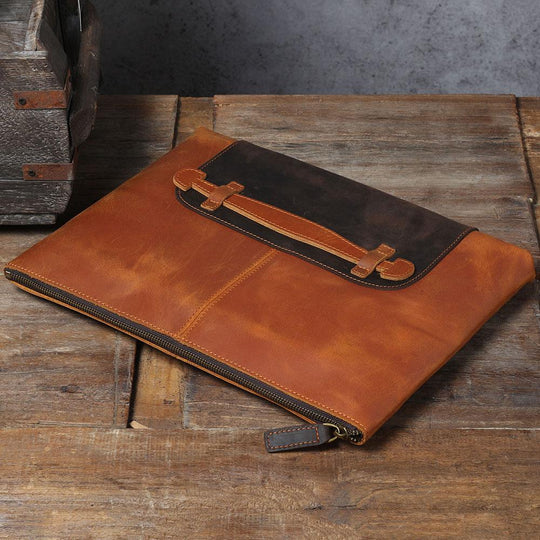 Leather Laptop Pouch | AVIGNON