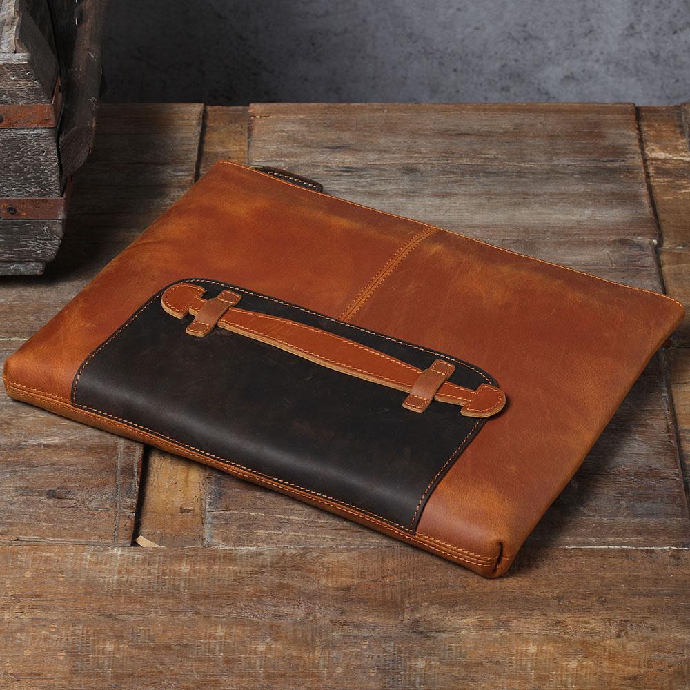 Leather Laptop Pouch | AVIGNON