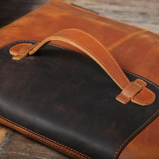 Leather Laptop Pouch | AVIGNON