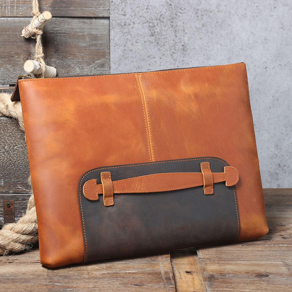 Leather Laptop Pouch | AVIGNON