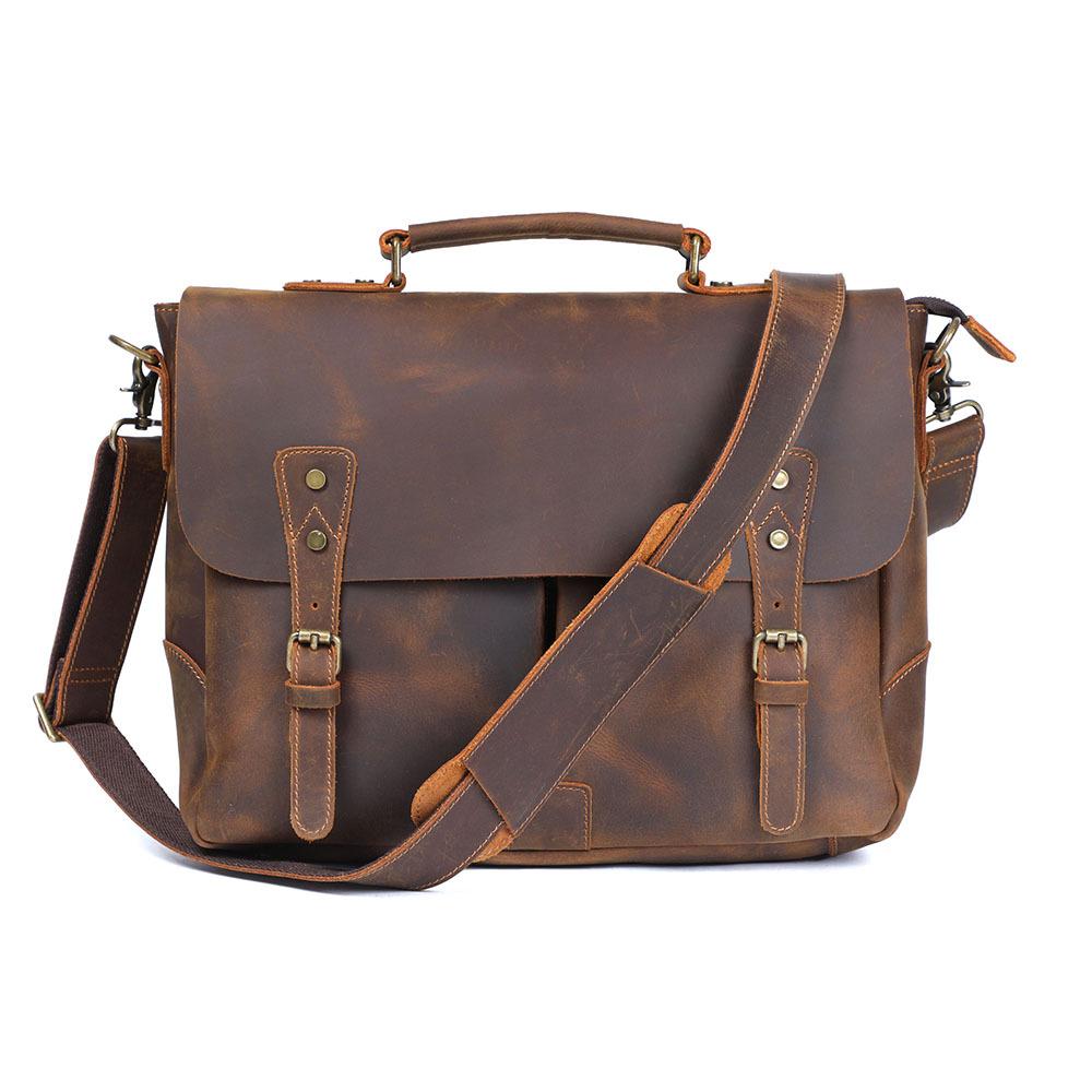 Leather Shoulder Bag | BRUSSELS