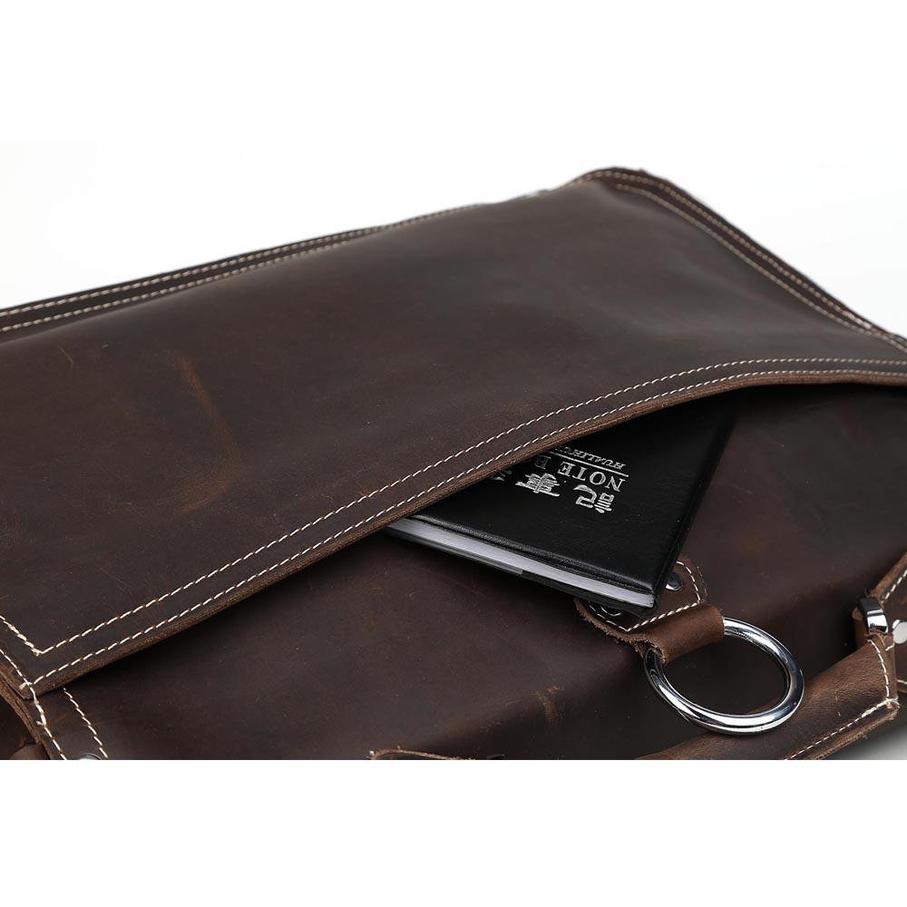Tan Leather Shoulder Bag | LYON