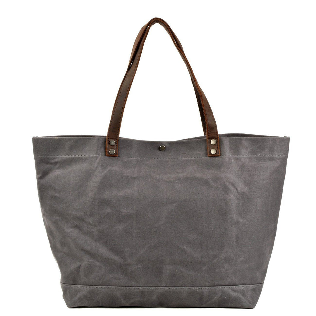 Waxed Canvas Tote Bag | BOVEC