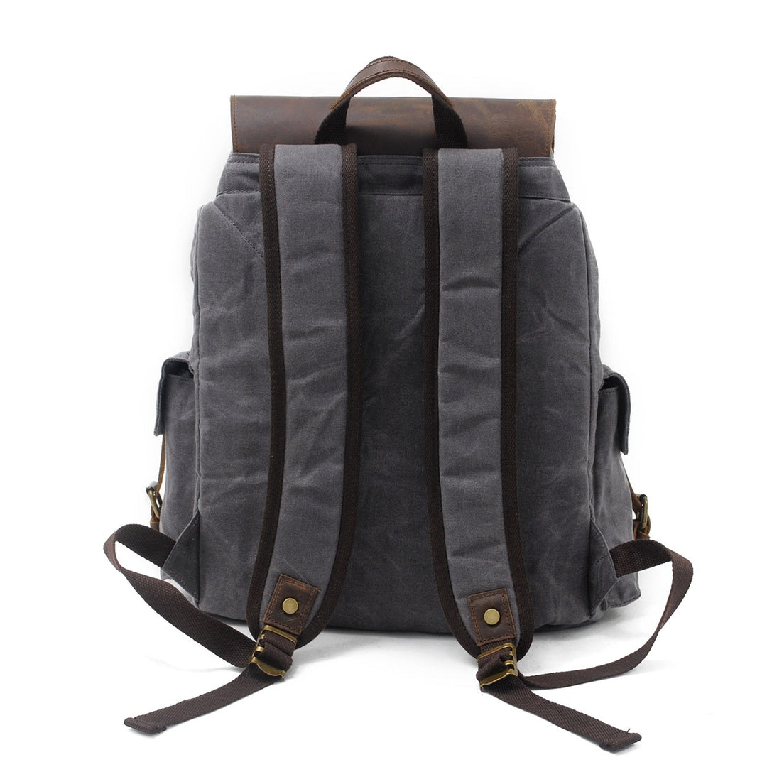 Waxed Canvas Backpack | COPENHAGEN