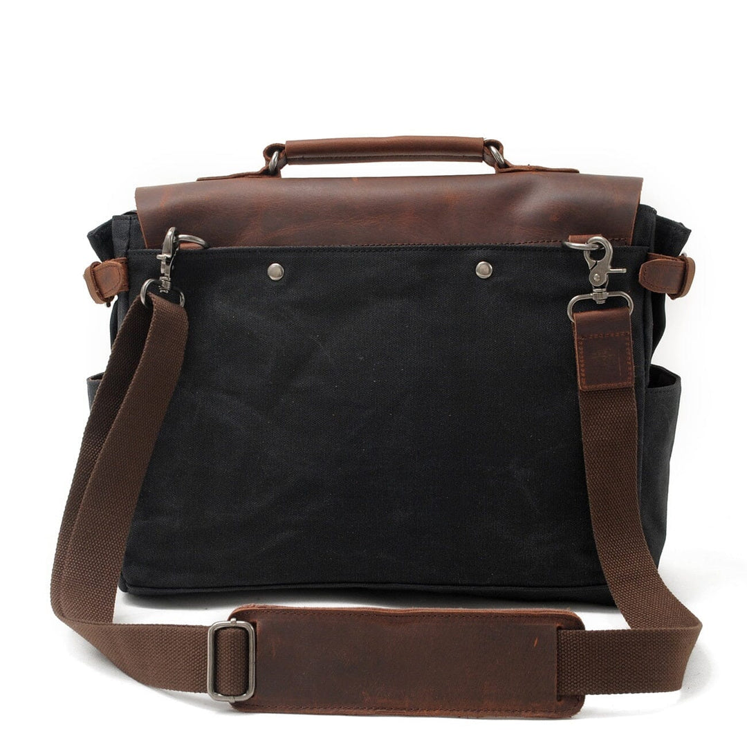 Canvas Crossbody Messenger Bag | PETERSBURG