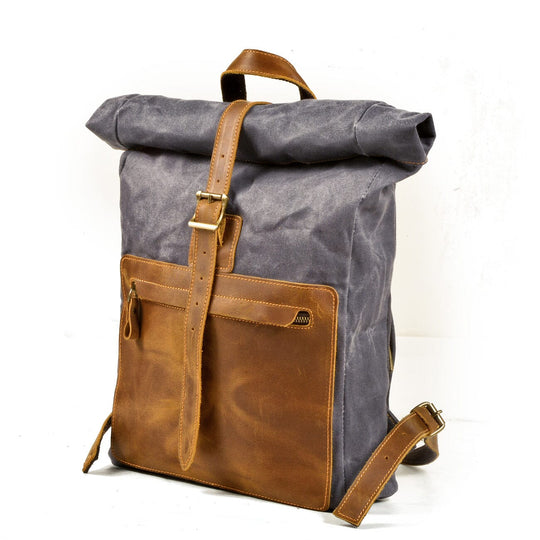 Waxed Canvas Rucksack | LISBON