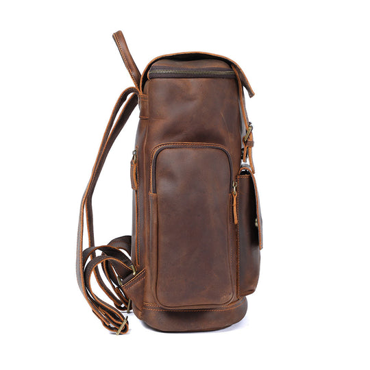 Leather Laptop Backpack | KALMAR