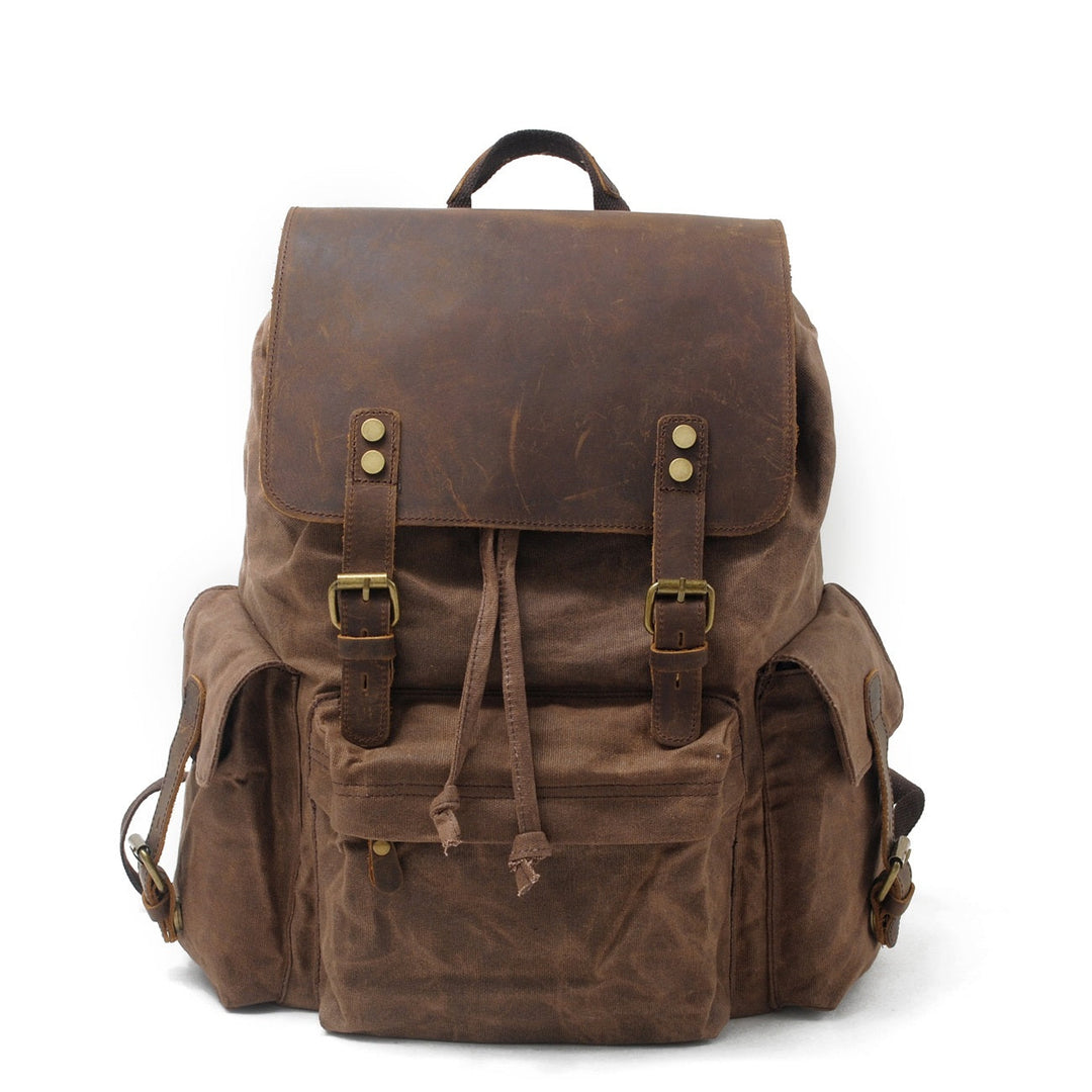 Waxed Canvas Backpack | COPENHAGEN