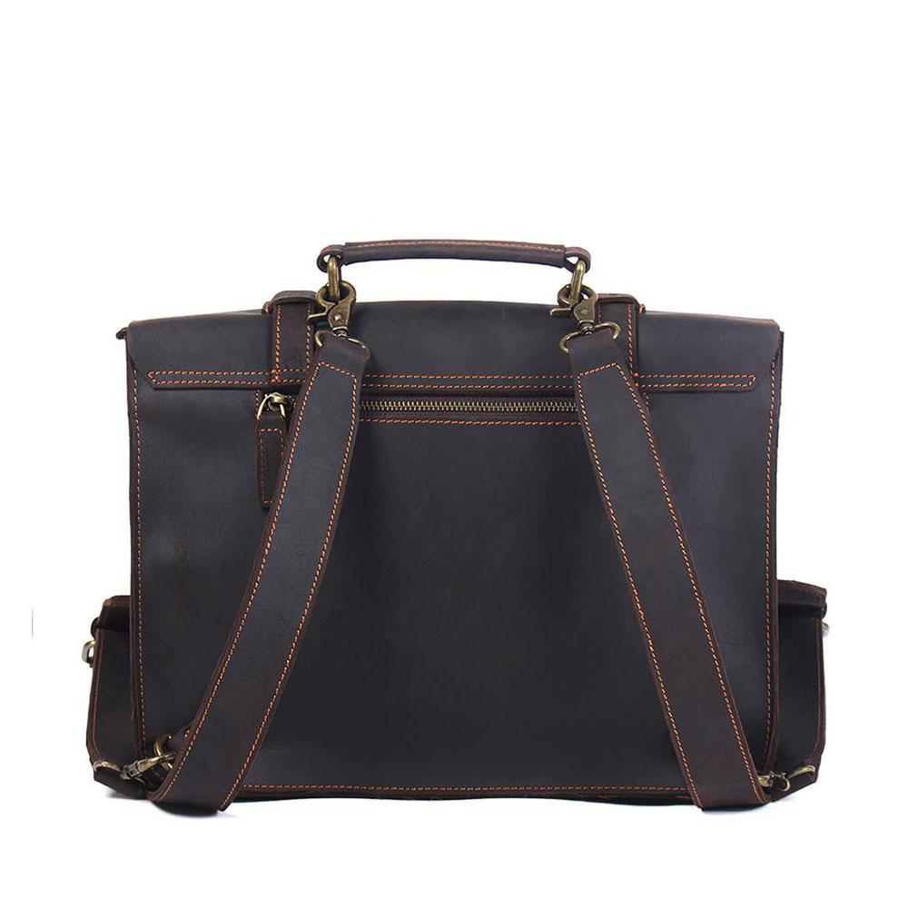 Leather Courier Bag | NAMUR
