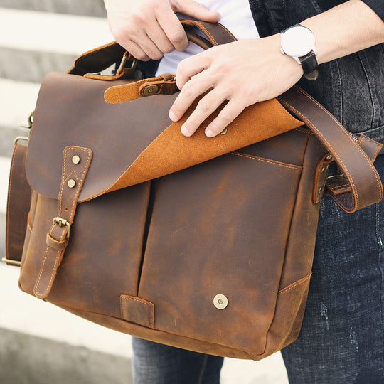Leather Shoulder Bag | BRUSSELS