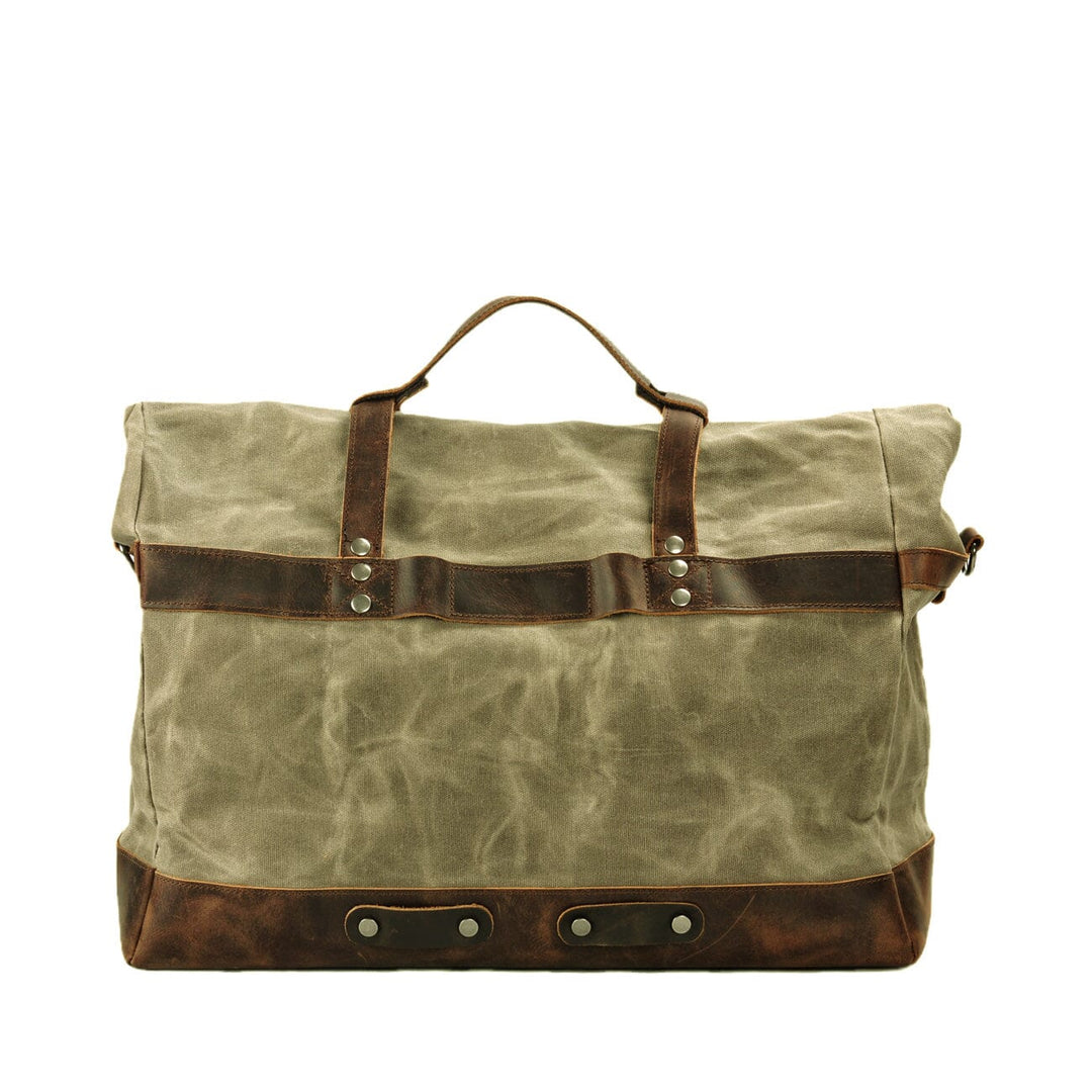 Waxed Canvas Duffle Bag | HALTI