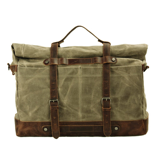 Waxed Canvas Duffle Bag | HALTI