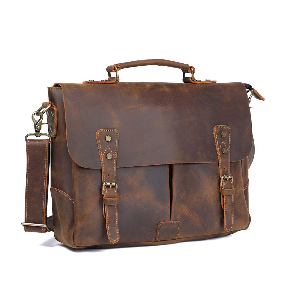 Leather Shoulder Bag | BRUSSELS