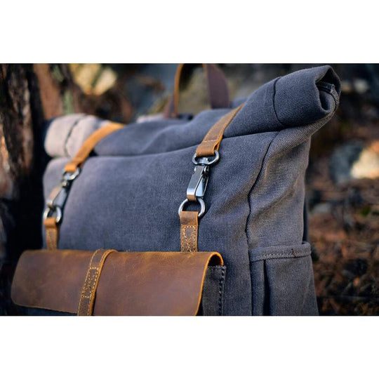 Retro Canvas Rucksack | ZURICH