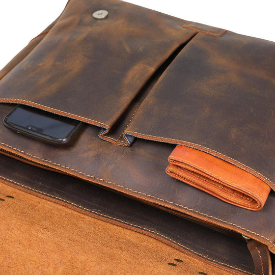 Leather Shoulder Bag | BRUSSELS