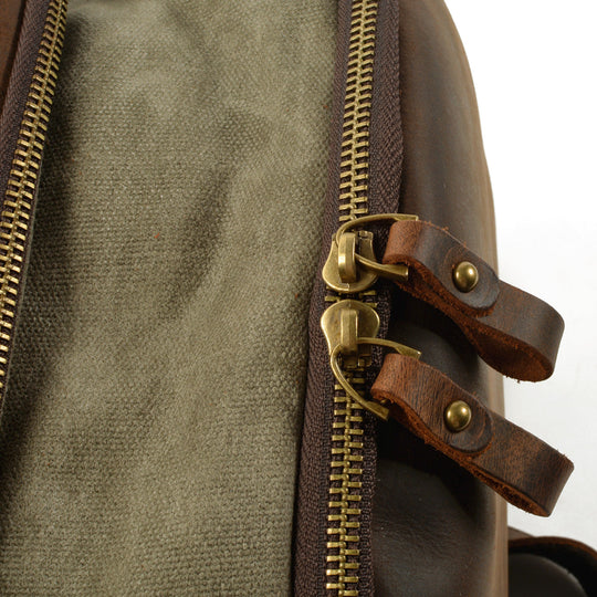 Vintage Canvas Rucksack | PORTO