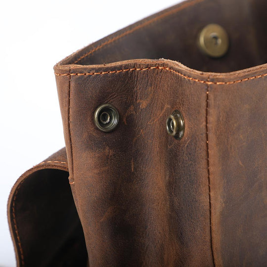 Vintage Leather Backpack | TROSA