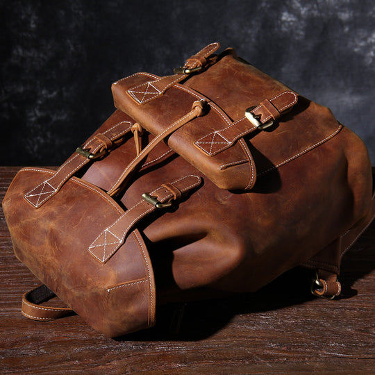 Leather Knapsack | CADIZ