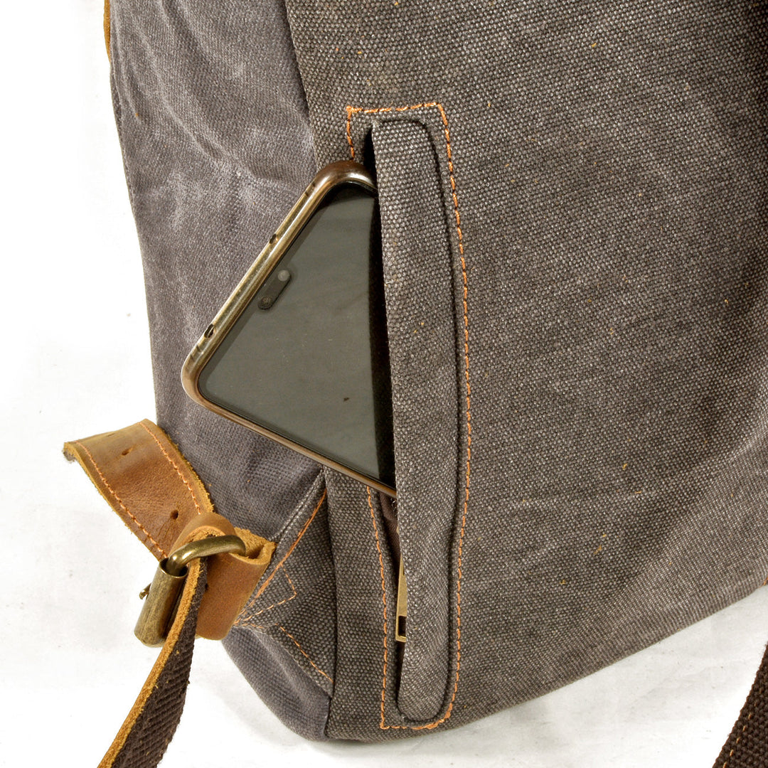 Waxed Canvas Rucksack | LISBON