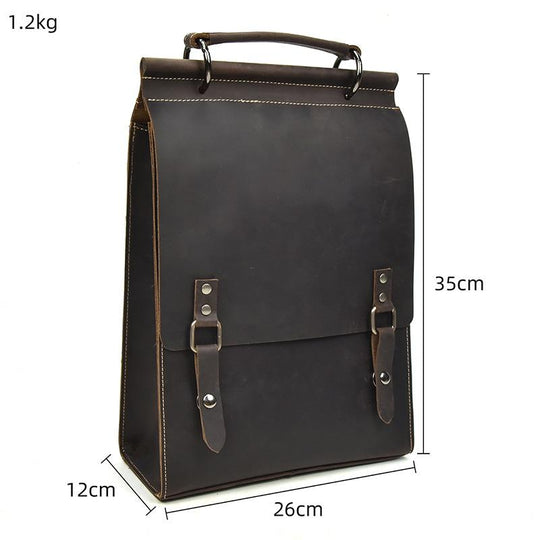 Leather Rucksack Handbag |  OLDEN